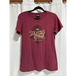 Sturgis Bike Week Tshirt Hill City Harley Davidson South Dakota Ladies XL